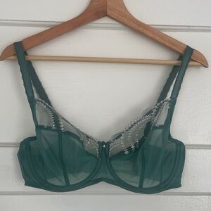 Wacoal Teal Lace Bra